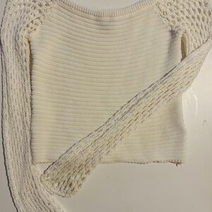 Elegant Cream Women's Sweater